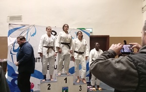JUDO : Kheira, championne des Yvelines  (catégorie senior)