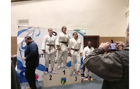 JUDO : Kheira, championne des Yvelines  (catégorie senior)